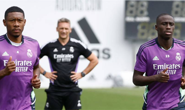 Давід Алаба та Ферлан Менді, офіційний сайт Реала