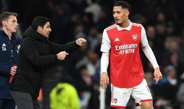 Артета та Саліба, getty images