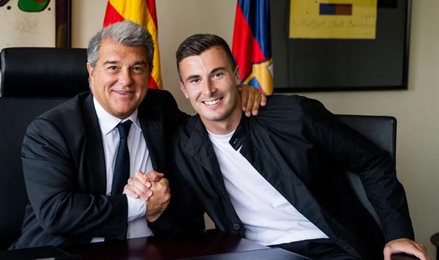 Жоан Лапорта та Іньякі Пенья, fcbarcelona.com