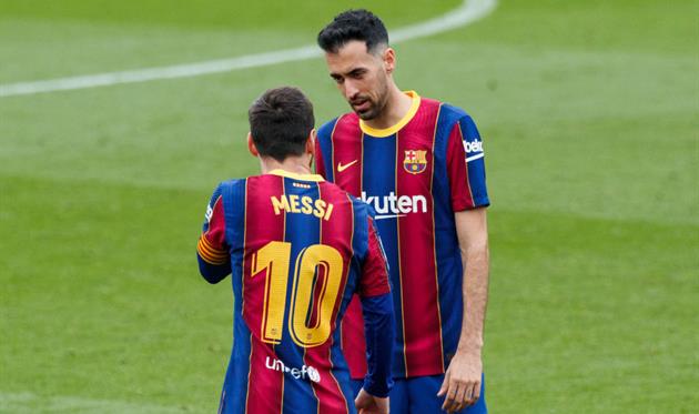 Ліонель Мессі та Серхіо Бускетс, getty images