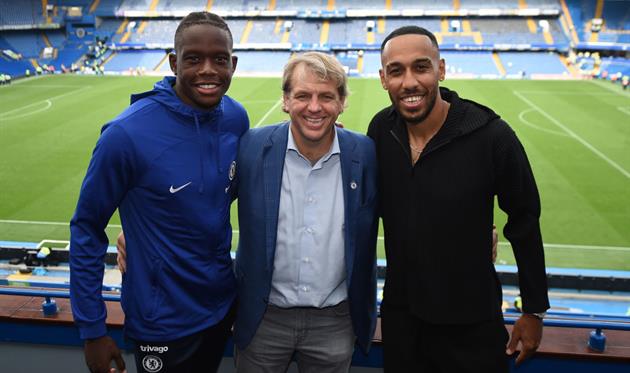 Деніс Закарія, Тодд Боелі та П'єр-Емерік Обамеянг, GETTY IMAGES