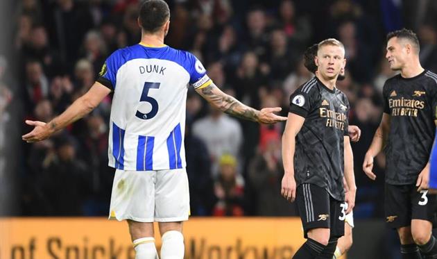 Арсенал — Брайтон, getty images