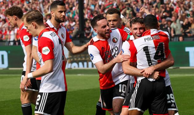 гравці Феєнорда, getty images