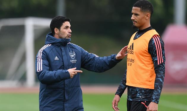 Мікель Артета та Вільям Саліба, getty images