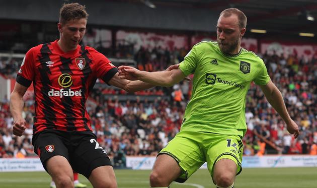 Ілля Забарний та Крістіан Еріксен, getty images