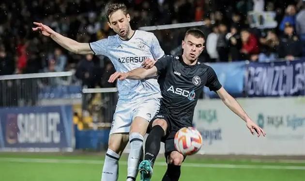 Максим Чех (праворуч), ФК Сабаїл