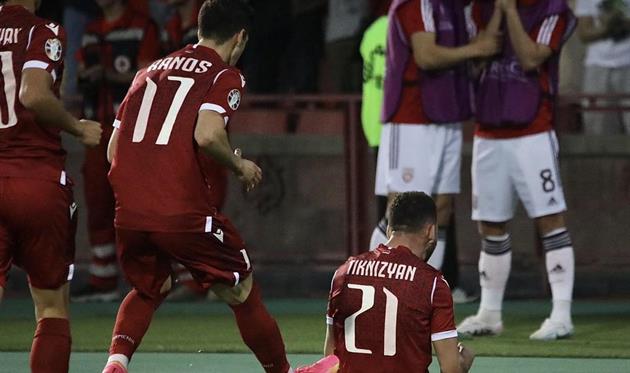 Гравці збірної Вірменії, фото: Федерація футболу Вірменії