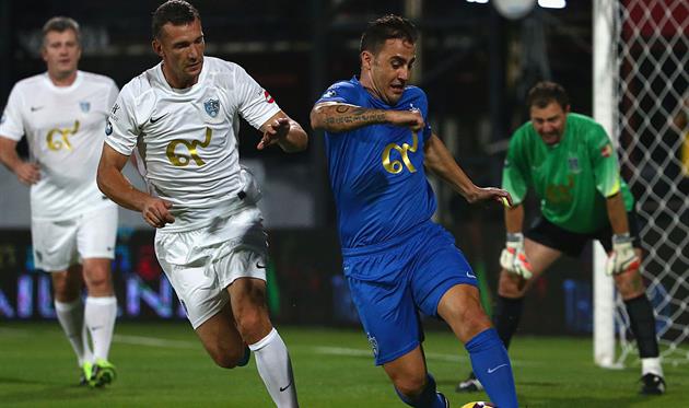 Андрій Шевченко та Фабіо Каннаваро, Getty Images