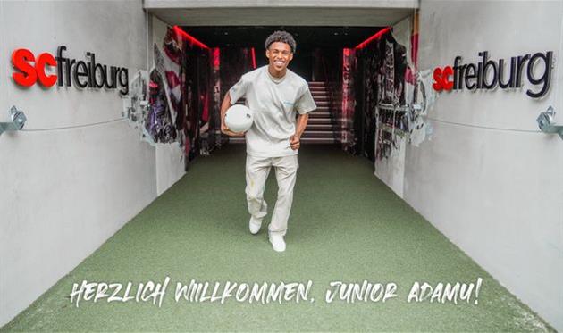 Жуніор Адаму, twitter.com/scfreiburg