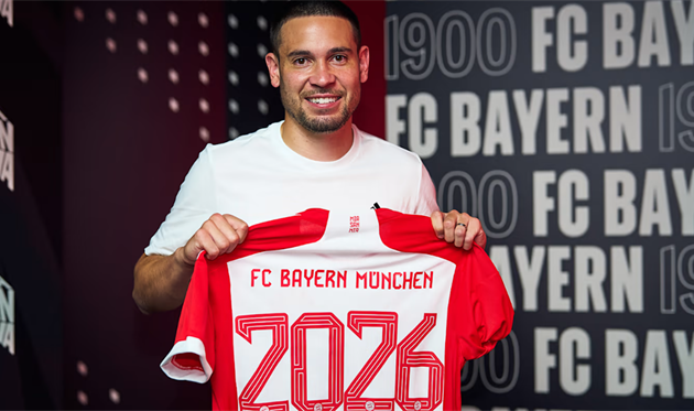 Рафаель Геррейру - гравець Баварії, сайт Баварії