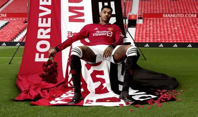 Маркус Рашфорд у новій формі, фото Манчестер Юнайтед