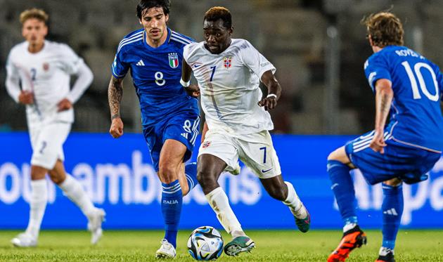 Італія U-21 - Норвегія U-21, fotball.no