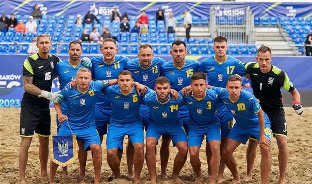 Збірна України з пляжного футболу, фото АПФУ