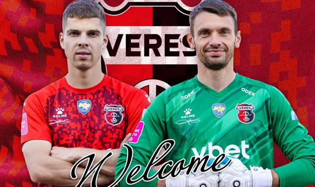 Євгеній Шевченко та Євген Паст, НК Верес