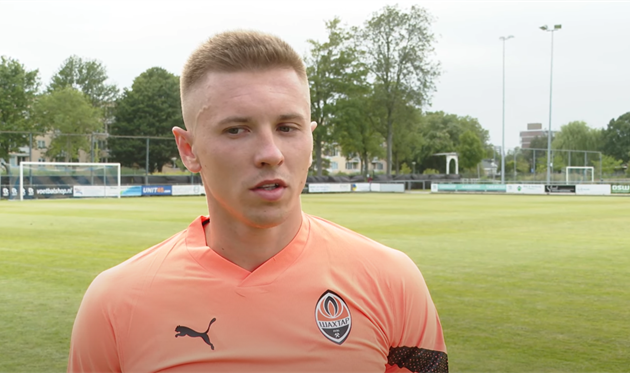 Єгор Назарина, скрін з ютуб каналу Шахтаря