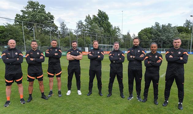 Тренерський штаб Шахтаря, фото - ФК Шахтар