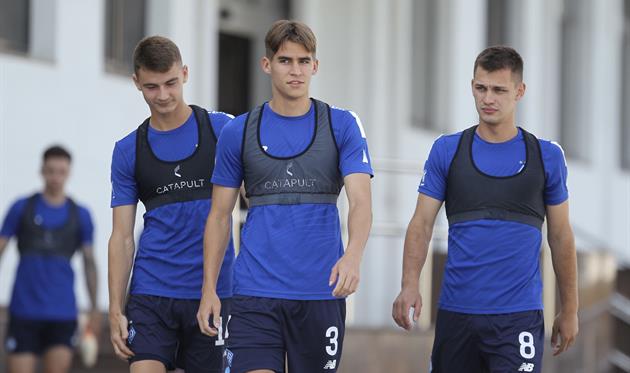 Антон Боль (у центрі), фото Динамо