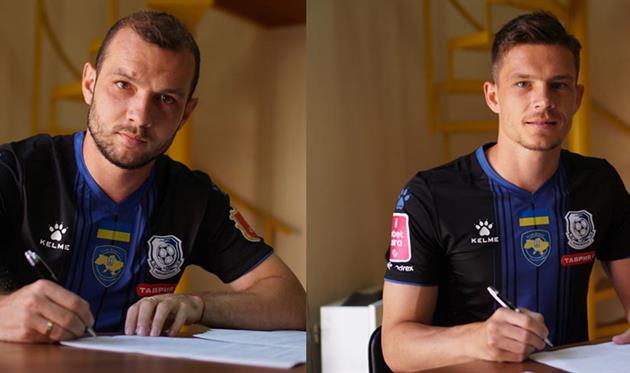 Богдан БОЙЧУК та Йон ШПОРНЮ, ФК Чорноморець