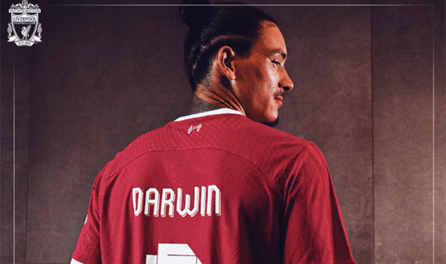 Дарвін Нуньєс, twitter.com/LFC
