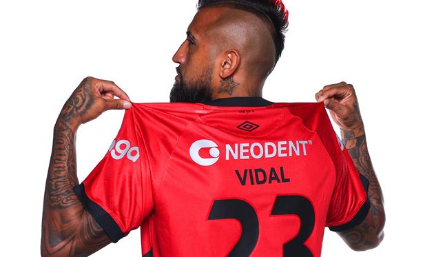 Артуро Відаль, фото Атлетіко Паранаенсе