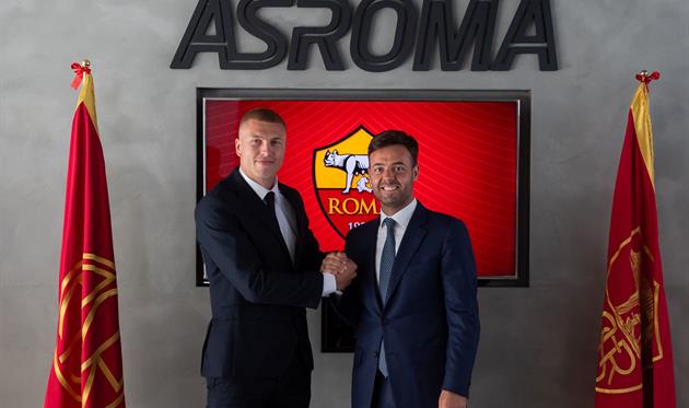 Расмус Крістенсен (ліворуч), фото Рома