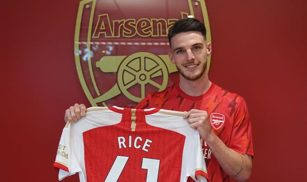 Деклан Райс, getty images