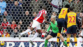 Первый гол, фото bbc.co.uk