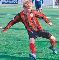 Автор победного гола Иван Старков