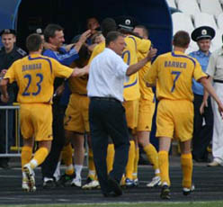 От Маркевича и Ко ждут только победы! Фото metallist.kharkov.ua 