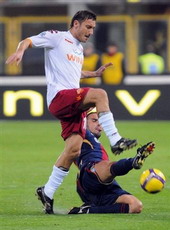 Гол Тотти решающим не стал, АР