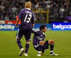 Гол Легеара не спас Андерлехт. Фото rsca.be