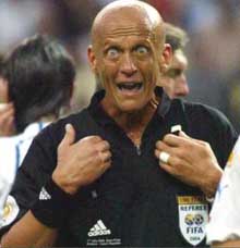 За что?! Игру судил не Коллина :)