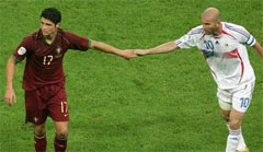 Зидан и Роналду