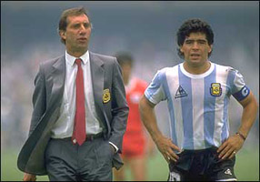 Билардо и Марадона