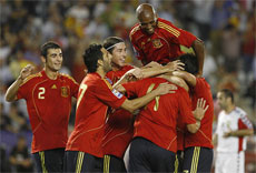 Испанцы опубликовали заявку на матч с Чили