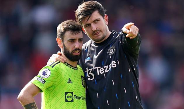 Бруну Фернандеш та Гаррі Магвайр / Getty Images