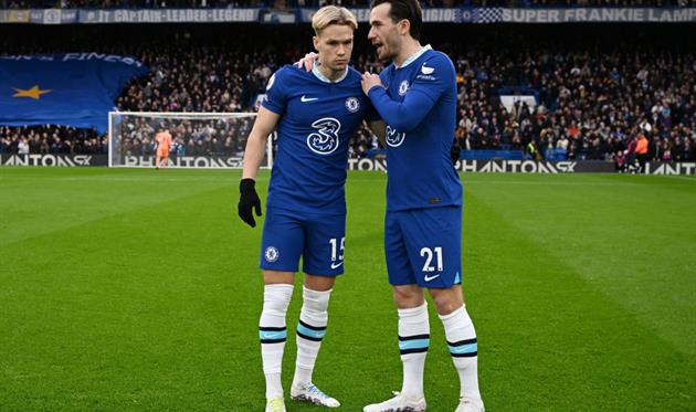 Михайло Мудрик та Бен Чілвелл, getty images