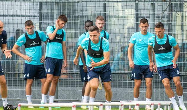 Гравці Динамо, фото Динамо