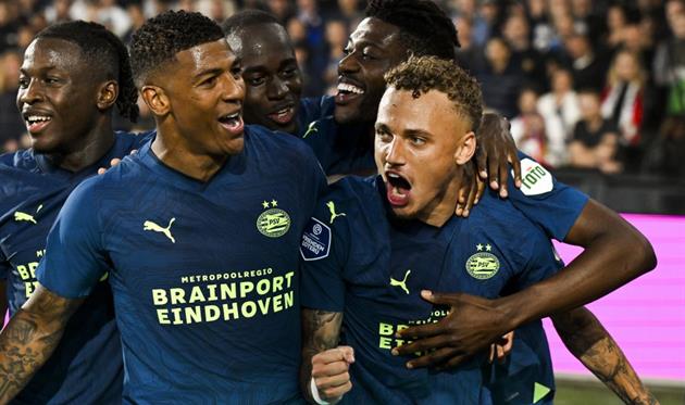 Радощі гравців ПСВ, getty images