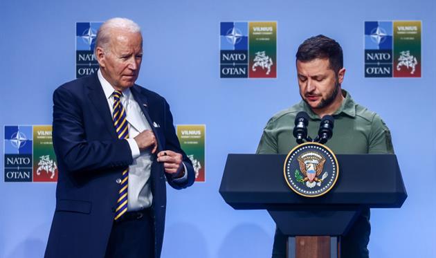 Джозеф Байден та Володимир Зеленський - Getty Images 