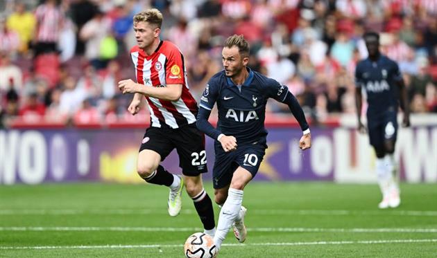 Брентфорд — Тоттенгем, getty images