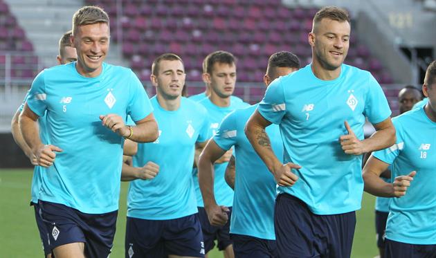 Гравці Динамо, фото Динамо