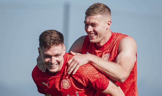 ВІКТОР ЦИГАНКОВ ТА АРТЕМ ДОВБИК, ФК ЖИРОНА