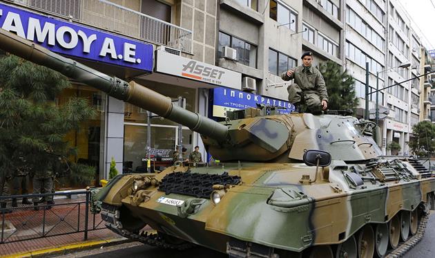 Танк Leopard 1 в Греції, getty images