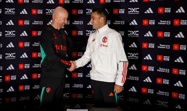 Серхіо Регілон та Ерік тен Гаг, сайт МЮ