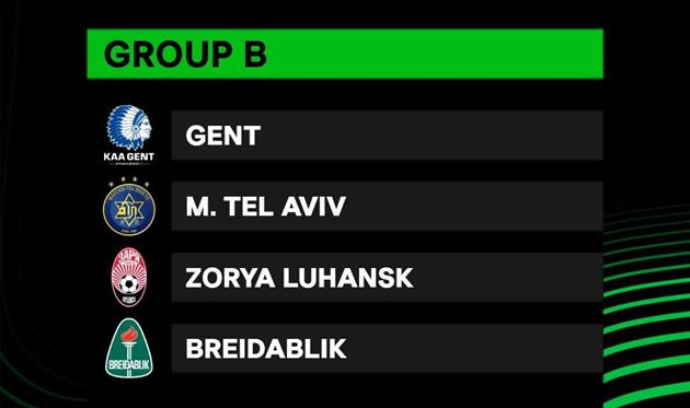 Група В у Лізі Конференцій, пресслужба Зорі