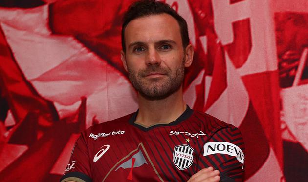 Хуан Мата, фото Віссел Кобе