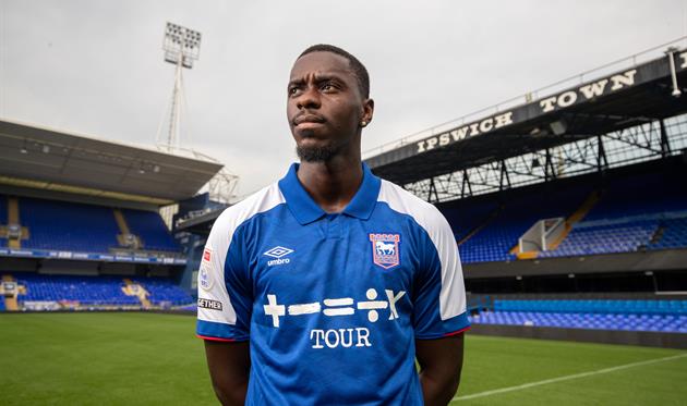 Аксель Туанзебе, фото Іпсвіч