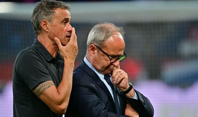 Луїс Енріке (ліворуч), Getty Images