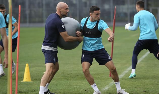 Андрієвський тяжко тренується, щоб замінити Сидорчука / Фото: ФК ДИНАМО